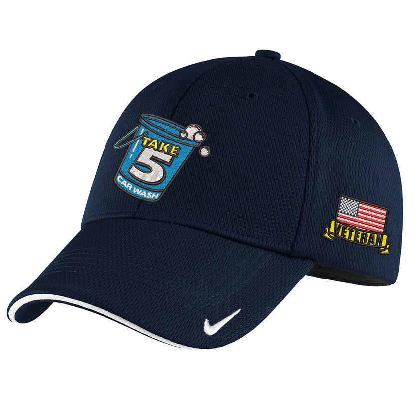 T5 Nike Dri Fit Swoosh Mesh Cap - Veterans