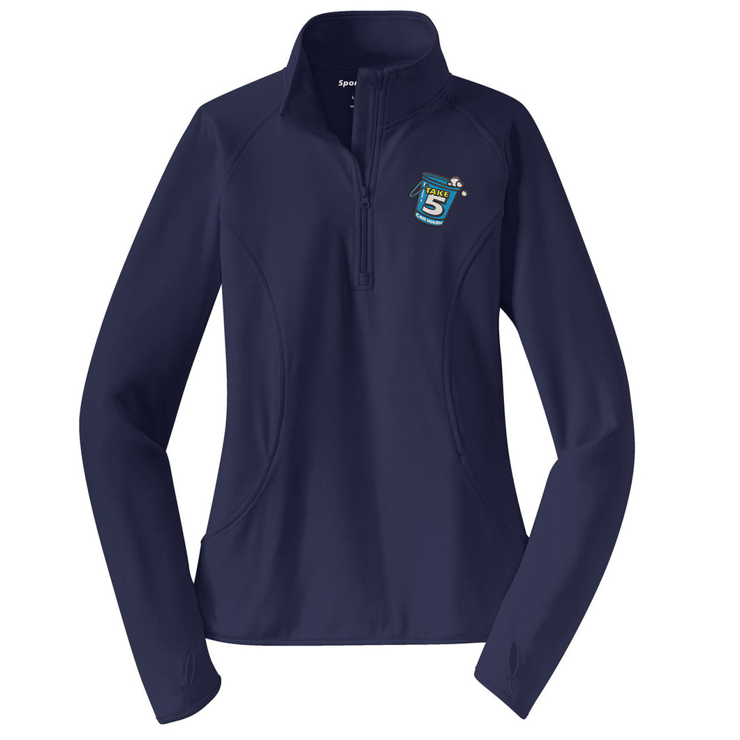 T5 Ladies 1/2 Zip Pullover - DMs