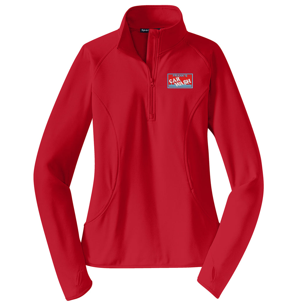 Frank's Ladies 1/2 Zip Pullover - Attendants